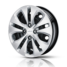 Стальные диски&nbsp;15" с&nbsp;декоративными колпаками и&nbsp;шинами 185/65R15